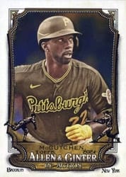 2024 Topps Allen & Ginter In Action Variations Andrew McCutchen (Pittsburgh Pirates) #IA-49