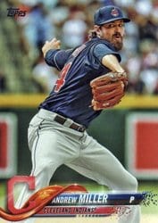 2018 Topps Base Set Andrew Miller #75 card