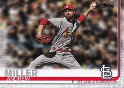 2019 Topps Update Base Set Andrew Miller #US166 card