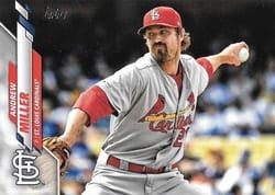 2020 Topps Base Set Andrew Miller #254 card