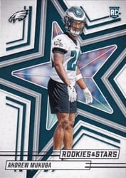 2025 Panini Rookies & Stars Base Set Andrew Mukuba #103 card