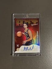 2022-23 Hoops Hot Signatures Andrew Nembhard #HSR-ANH card