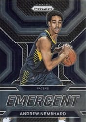 2022-23 Panini Prizm Emergent Andrew Nembhard #2 card