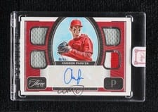 2022 Panini Three and Two Quad Jersey Autographs Andrew Painter #QJA-AP card