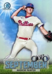 2023 Bowman Sights on September Andrew Painter #SOS-16 card