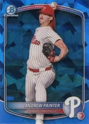 2025 Bowman Sapphire Edition Base Set Andrew Painter #BCP-116 card