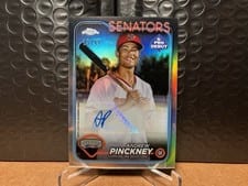 2024 Topps Pro Debut Chrome Autographs Andrew Pinckney #PDC-117 card