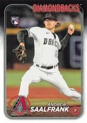 2024 Topps Base Set Andrew Saalfrank #406 card