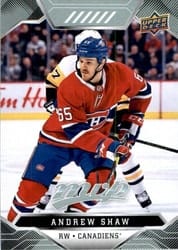 2019-20 Upper Deck MVP Base Set Andrew Shaw #91 card