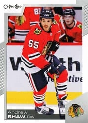 2020-21 O-Pee-Chee Base Set Andrew Shaw #275 card