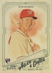 2018 Topps Allen & Ginter Base Set Andrew Stevenson #257 card
