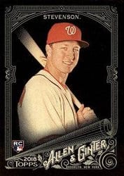 2018 Topps Allen & Ginter X Base Set Andrew Stevenson #257 card