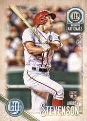 2018 Topps Gypsy Queen Base Set Andrew Stevenson #3 card