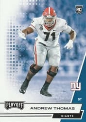 2020 Panini Playoff Base Set Andrew Thomas #274 card