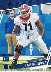 2020 Panini Prestige Base Set Andrew Thomas #205 card