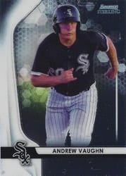 2020 Bowman Sterling Base Set Andrew Vaughn #BPR-22 card