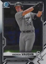 2021 Bowman Chrome Prospects Andrew Vaughn #BCP-88 card