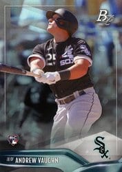 2021 Bowman Platinum Base Set Andrew Vaughn #50 card