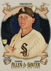 2021 Topps Allen & Ginter Chrome Base Set Andrew Vaughn #218 card