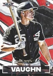 2021 Topps Fire Base Set Andrew Vaughn #167 card