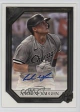 2021 Topps Gallery Rookie Autographs Andrew Vaughn #RA-AV card