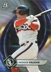 2022 Bowman Platinum Base Set Andrew Vaughn #17 card