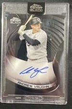 2022 Topps Chrome Black Autographs Andrew Vaughn #CBA-AV card