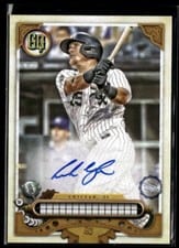 2022 Topps Gypsy Queen Autographs Andrew Vaughn #GQA-AV card