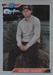 2023 Bowman's Best 1992 Bowman by Randy Johnson Andrew Vaughn #92RJ-15 card