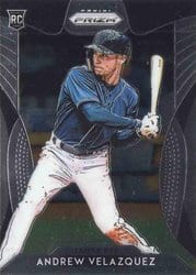 2019 Panini Prizm Base Set Andrew Velazquez #253 card