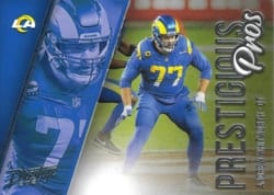 2021 Panini Prestige Prestigious Pros Andrew Whitworth #PP-AW card