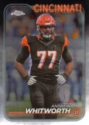 2024 Topps Chrome Base Set Andrew Whitworth #30 card