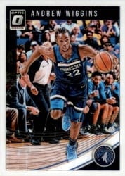 2018-19 Donruss Optic Base Set Andrew Wiggins #135 card