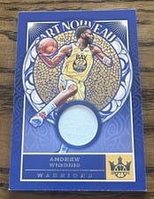 2021 Panini Court Kings Art Nouveau Andrew Wiggins #AN-AWG card