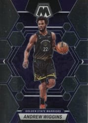 2022-23 Panini Mosaic Base Set Andrew Wiggins #40 card