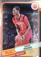 2024 Topps Chrome McDonald's All-American Franchise Picks Andrew Wiggins #REA-AWI card