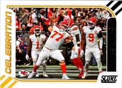 2023 Score Celebration Andrew Wylie #21 card