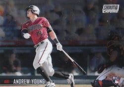 2021 Stadium Club Chrome Base Set Andrew Young #70 card