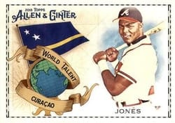 2018 Topps Allen & Ginter World Talent Andruw Jones #WT-13 card