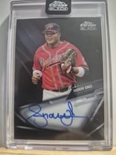2021 Topps Chrome Black Autographs Andruw Jones #CBA-AJO card