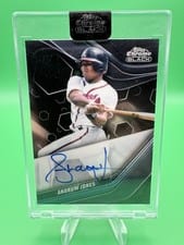2022 Topps Chrome Black Autographs Andruw Jones #CBA-AJO card