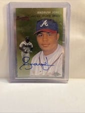 2023 Topps Chrome Platinum Anniversary Autographs Andruw Jones #CPA-AJO card
