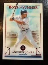 2024 Panini Boys of Summer Base Set Andruw Jones #92 card