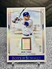 2024 Panini Boys of Summer Pastime Materials Andruw Jones #PM-AJ card