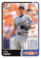 2003 Topps Total Base Set Andy Ashby #41 card