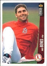 1996 Collector's Choice Base Set Andy Benes #786 card