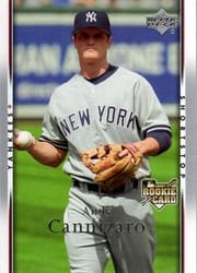 2007 Upper Deck Base Set Andy Cannizaro #30 card