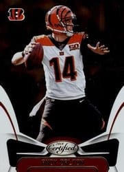 2018 Panini Certified Base Set Andy Dalton #8 card