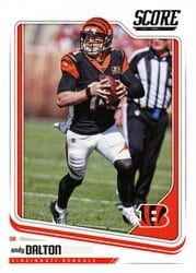 2018 Score Base Set Andy Dalton #63 card