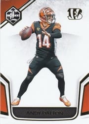 2019 Panini Limited Base Set Andy Dalton #20 card
